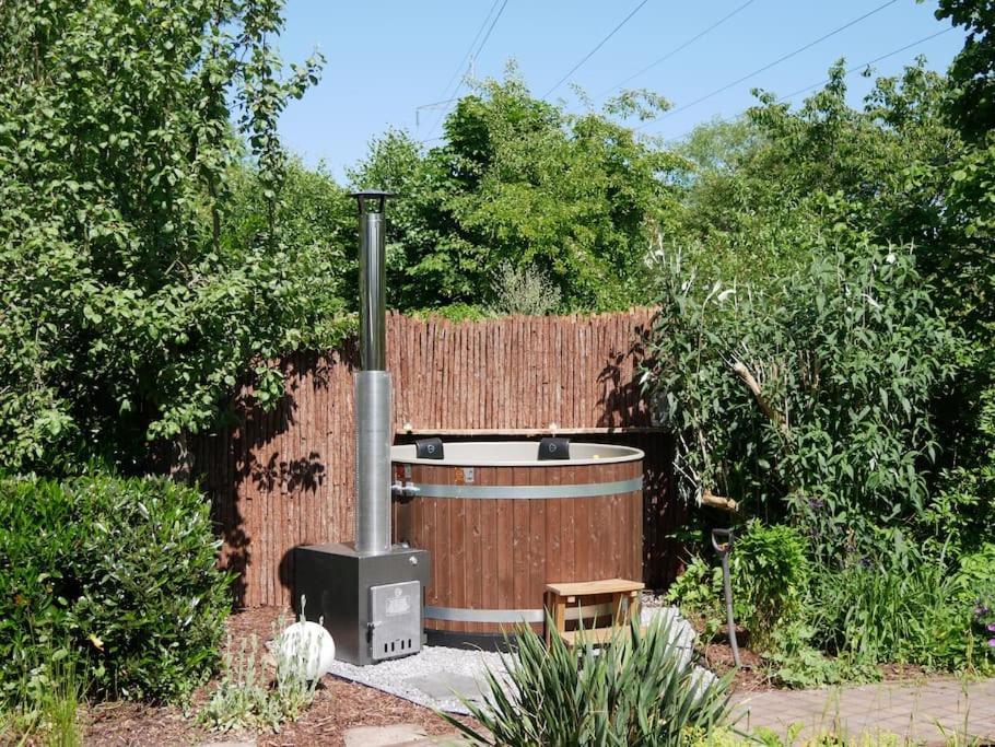 Luxurioeses Ferienhaus Am Ems Jade Kanal 잔데 외부 사진