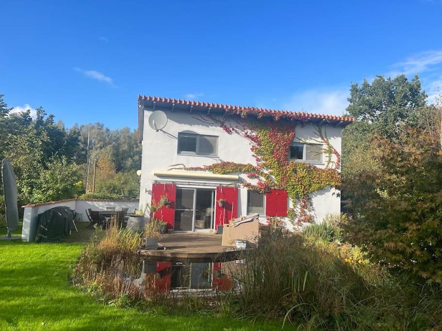 Luxurioeses Ferienhaus Am Ems Jade Kanal 잔데 외부 사진